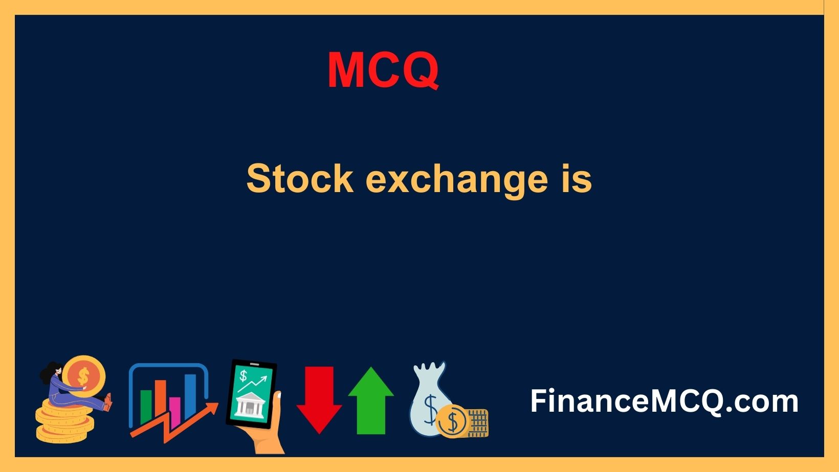 Stock exchange is